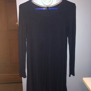 Navy long sleeve dress